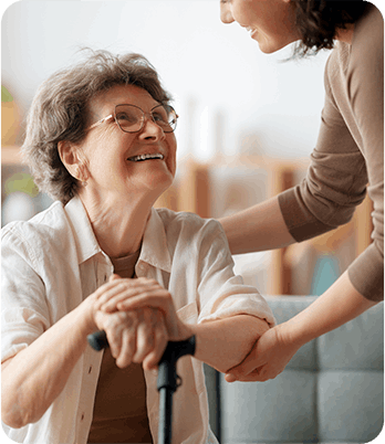 Satisfied Senior Client satisfied senior transition client